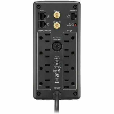 APC APC by Schneider Electric Back UPS Pro BX850M, Compact Tower, 850VA, AVR, LCD, 120V - Tower - 12 Hour Recharge - 2 Minute Stand-by - 120 V AC Input - 120 V AC Output - 8 x NEMA 5-15R - BX850M