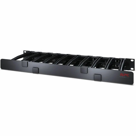 APC APC by Schneider Electric Horizontal Cable Manager - Cable Manager - Black - 1U Rack Height - AR8612