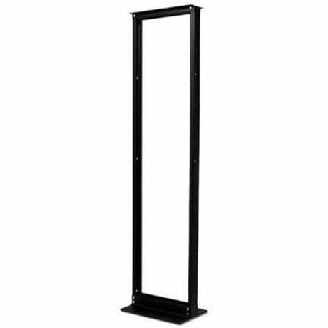 APC APC by Schneider Electric NetShelter Rack Frame - For Networking - 45U Rack Height x 19" Rack Width - Black - Aluminum - 751.58 lb Static/Stationary Weight Capacity