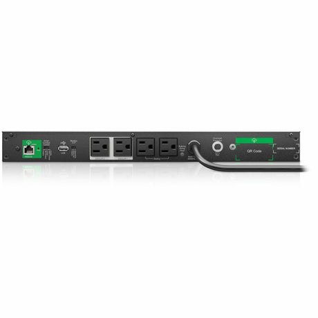 APC APC by Schneider Electric Smart-UPS 500VA Rack/Floor Mountable UPS - 1U Rack-mountable - AVR - 3 Hour Recharge - 2.70 Minute Stand-by - 120 V AC Input - 120 V AC Output - 6 x NEMA 5-15R - SCL500RM1UC