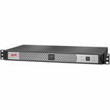APC APC by Schneider Electric Smart-UPS 500VA Rack/Floor Mountable UPS - 1U Rack-mountable - AVR - 3 Hour Recharge - 2.70 Minute Stand-by - 120 V AC Input - 120 V AC Output - 6 x NEMA 5-15R - SCL500RM1UC