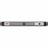 APC APC by Schneider Electric Smart-UPS 500VA Rack-mountable UPS - 1U Rack-mountable - AVR - 3 Hour Recharge - 2.70 Minute Stand-by - 120 V AC Input - 120 V AC Output - 4 x NEMA 5-15R - SCL500RM1UNC