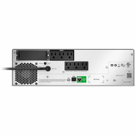 APC APC by Schneider Electric Smart-UPS Li-Ion, Short Depth 1500VA, 120V with SmartConnect (Not for sale in Vermont) - 3U Rack-mountable - 2.50 Hour Recharge - 2.10 Minute Stand-by - 120 V AC Input - 120 ...  - SMTL1500RM3UC