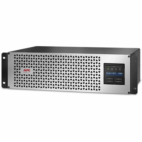APC APC by Schneider Electric Smart-UPS Li-Ion, Short Depth 1500VA, 120V with SmartConnect (Not for sale in Vermont) - 3U Rack-mountable - 2.50 Hour Recharge - 2.10 Minute Stand-by - 120 V AC Input - 120 ...  - SMTL1500RM3UC
