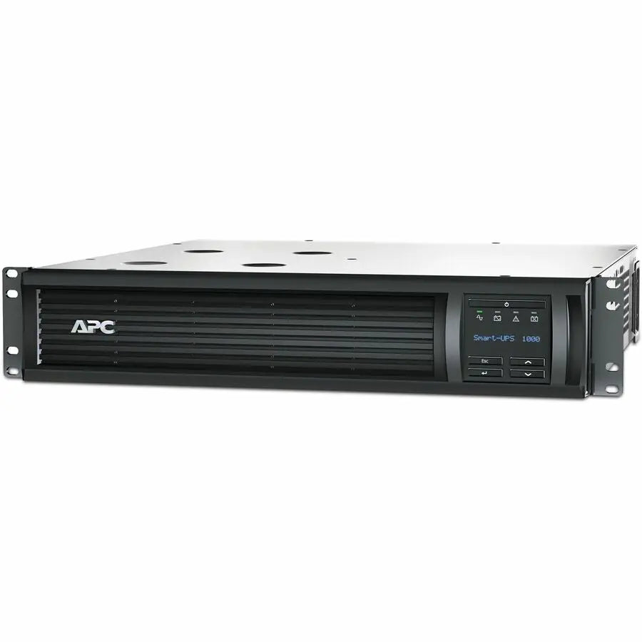 APC APC by Schneider Electric Smart-UPS SMT1000RM2UC 1000VA Rack-mountable UPS - 2U Rack-mountable - 3 Hour Recharge - 120 V AC Input - 120 V AC Output - 6 x NEMA 5-15R - SMT1000RM2UC