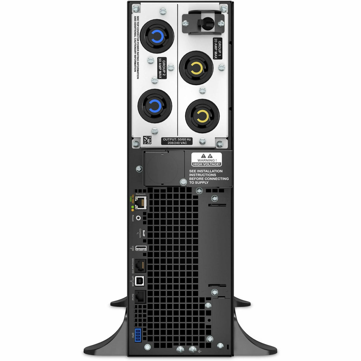 APC APC by Schneider Electric Smart-UPS SRT 5000VA 208V - Rack-mountable - 1.50 Hour Recharge - 208 V AC Input - 208 V AC Output - 2 x NEMA L6-20R, 2 x NEMA L6-30R - SRT5KXLT