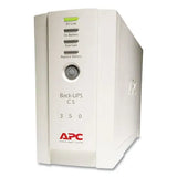 APC APC Combination of battery-protected and surge-only outlets reserves power capacity for connected eq - BK350