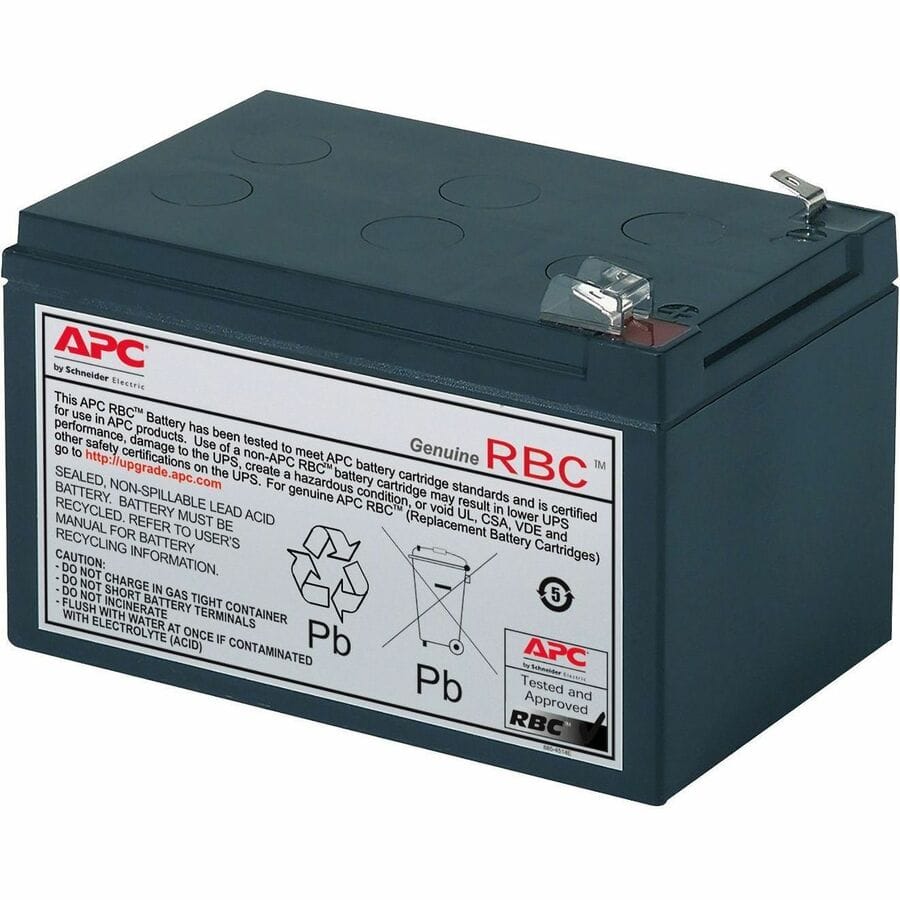 APC APC Replacement Battery Cartridge #4 - Maintenance-free Lead Acid Hot-swappable - RBC4