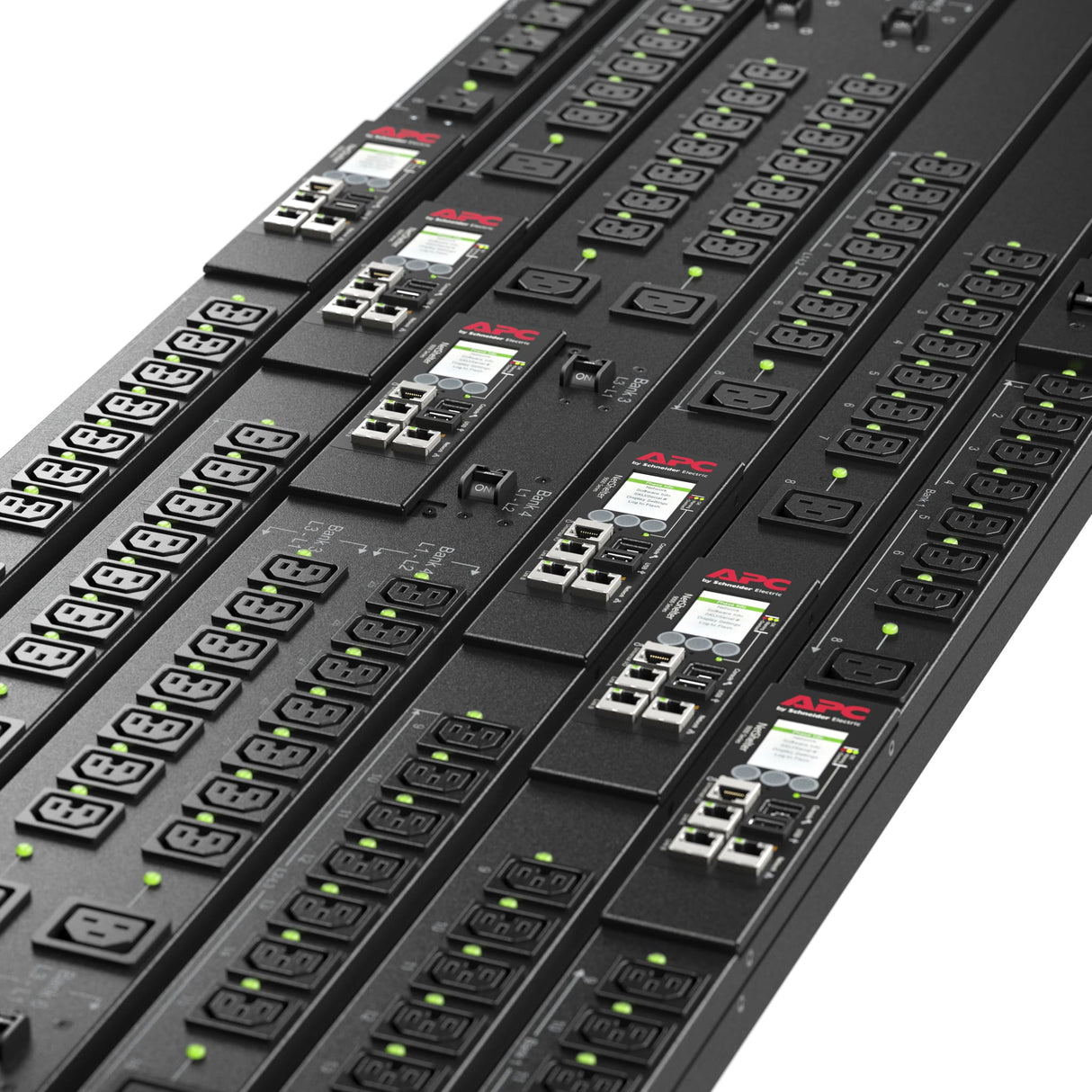 APC Power distribution unit(PDU) APC APDU9953 power distribution unit (PDU) 24 AC outlet(s) 0U Black - APDU9953