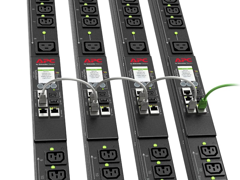 APC Power distribution unit(PDU) APC APDU9953 power distribution unit (PDU) 24 AC outlet(s) 0U Black - APDU9953