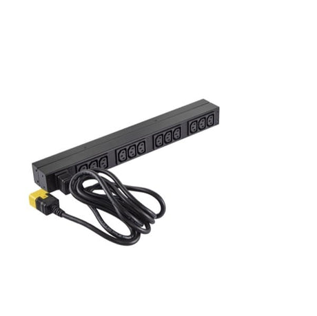 APC Power distribution unit(PDU) APC NetShelter Basic Rack PDU, 1U, 1PH, 3.7kW 230V 16A or 3.3kW 208V 16A, x12 C13 outlets, C20 cord - AP9565