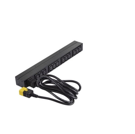 APC Power distribution unit(PDU) APC NetShelter Basic Rack PDU, 1U, 1PH, 3.7kW 230V 16A or 3.3kW 208V 16A, x12 C13 outlets, C20 cord - AP9565