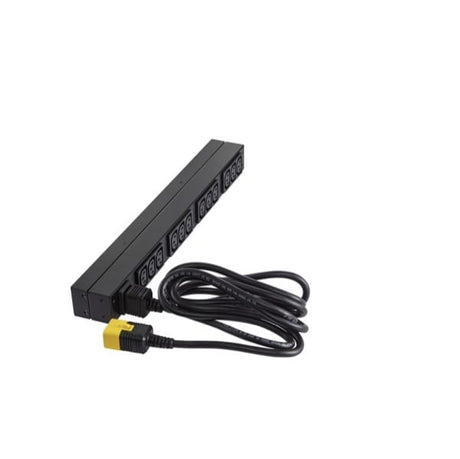 APC Power distribution unit(PDU) APC NetShelter Basic Rack PDU, 1U, 1PH, 3.7kW 230V 16A or 3.3kW 208V 16A, x12 C13 outlets, C20 cord - AP9565