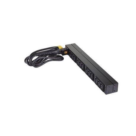 APC Power distribution unit(PDU) APC NetShelter Basic Rack PDU, 1U, 1PH, 3.7kW 230V 16A or 3.3kW 208V 16A, x12 C13 outlets, C20 cord - AP9565