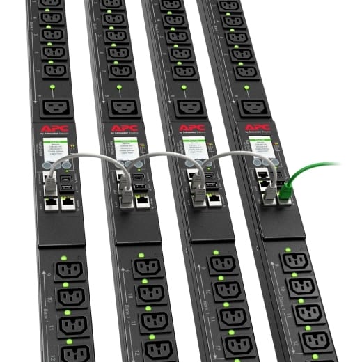 APC Power distribution unit(PDU) APC NetShelter Switched Rack PDU, 0U, 5.0kW, 200V and 208V, 30A, 21 C13/C15 and 3 C19/C21 outlets - APDU9941