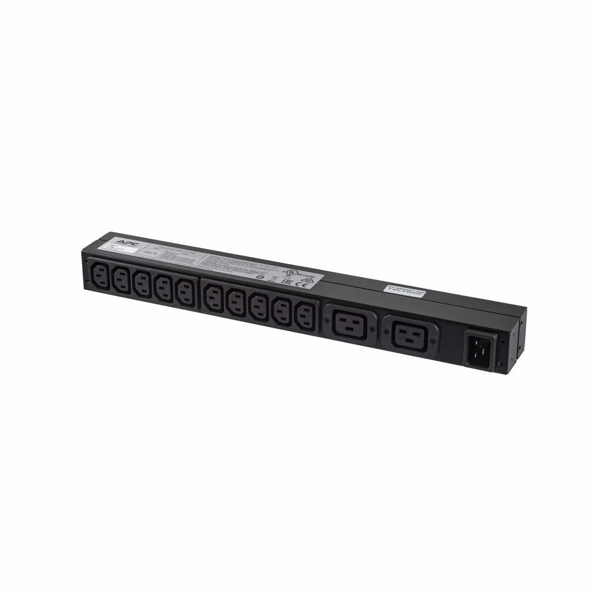 APC Power distribution unit(PDU) APC RACK PDU BASIC 1 U 16A 230V power distribution unit (PDU) 12 AC outlet(s) 0U/1U Black - AP9559