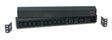 APC Power distribution unit(PDU) APC RACK PDU BASIC 1 U 16A 230V power distribution unit (PDU) 12 AC outlet(s) 0U/1U Black - AP9559