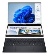 ASUS AI Laptop ASUS Zenbook Duo UX8406CA-PS99T Intel Core Ultra 9 285H Hybrid (2-in-1) 35.6 cm (14") Touchscreen 3K 32 GB LPDDR5x-SDRAM 1 TB SSD Wi-Fi 7 (802.11be) Windows 11 Home Grey - UX8406CA-PS99T