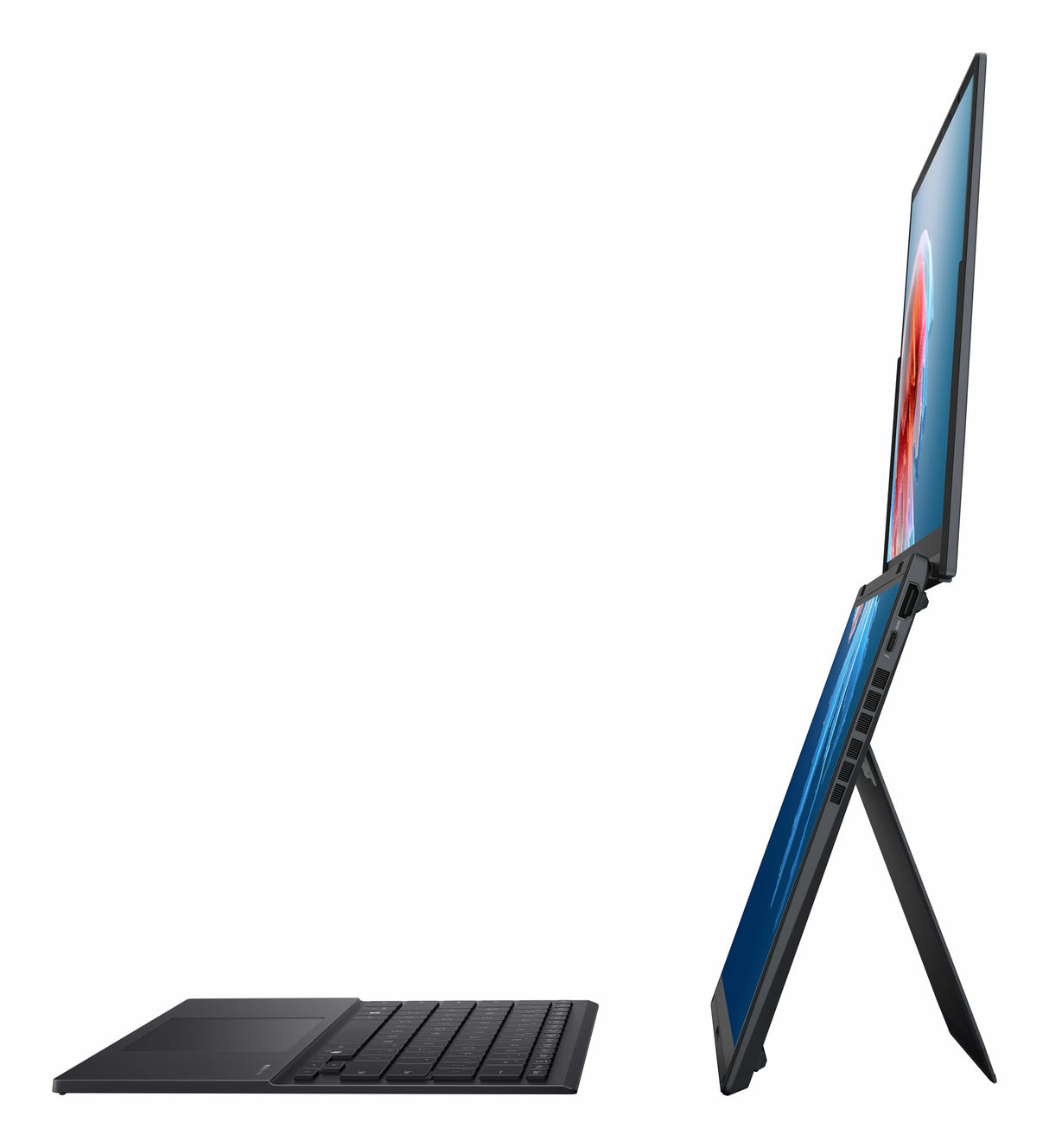ASUS AI Laptop ASUS Zenbook Duo UX8406CA-PS99T Intel Core Ultra 9 285H Hybrid (2-in-1) 35.6 cm (14") Touchscreen 3K 32 GB LPDDR5x-SDRAM 1 TB SSD Wi-Fi 7 (802.11be) Windows 11 Home Grey - UX8406CA-PS99T