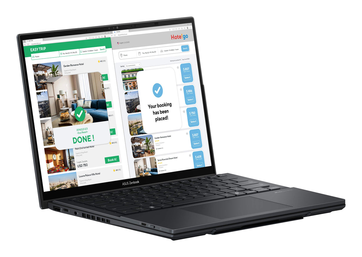 ASUS AI Laptop ASUS Zenbook Duo UX8406CA-PS99T Intel Core Ultra 9 285H Hybrid (2-in-1) 35.6 cm (14") Touchscreen 3K 32 GB LPDDR5x-SDRAM 1 TB SSD Wi-Fi 7 (802.11be) Windows 11 Home Grey - UX8406CA-PS99T