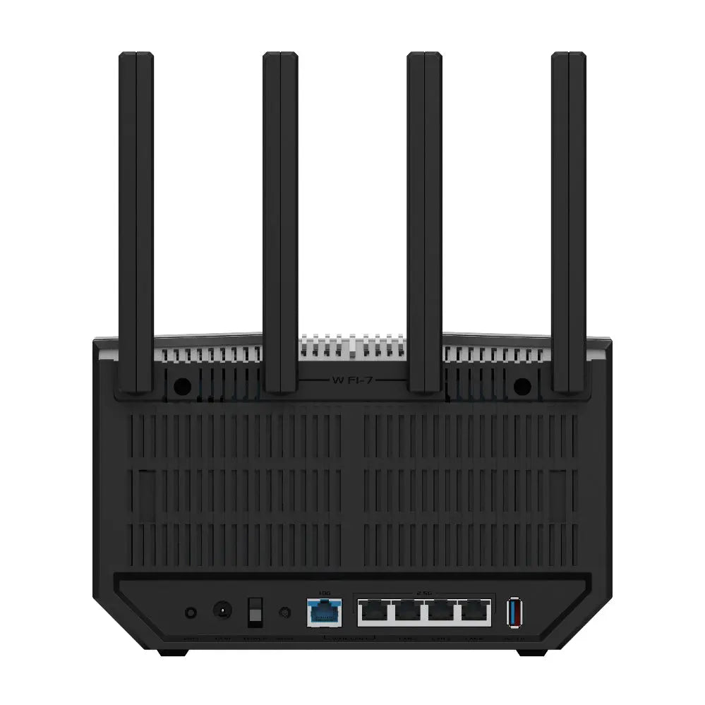 ASUS ASUS RT-BE92U wireless router 10 Gigabit Ethernet Tri-band (2.4 GHz / 5 GHz / 6 GHz) Black - RT-BE92U