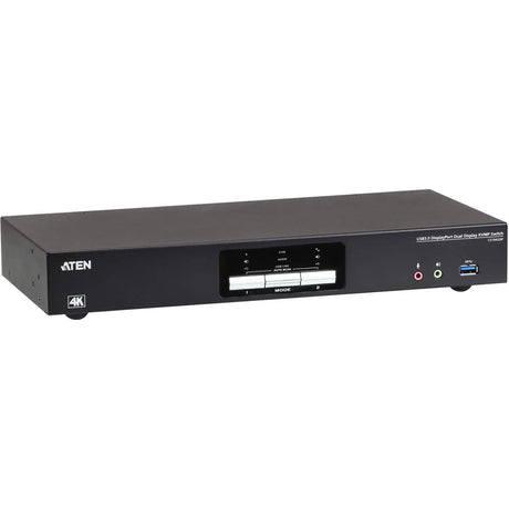 ATEN ATEN 2-Port USB 3.0 4K DisplayPort Dual Display KVMP Switch-TAA Compliant - 2 Computer(s) - 1 Local User(s) - 4096 x 2160 - 1 x Network (RJ-45) - 6 x USB - Rack-mountable - 6 x DisplayPort - CS1942DP