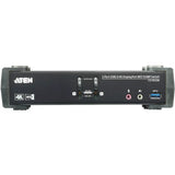 ATEN ATEN 2-Port USB 3.0 4K DisplayPort MST KVMP Switch (Cables Included)-TAA Compliant - 2 Computer(s) - 1 Local User(s) - 4096 x 2160 - 6 x USB - 1 x HDMI - Desktop - 3 x DisplayPort - CS1922M