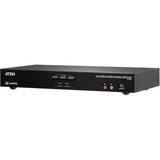 ATEN ATEN 2-Port USB 3.0 4K HDMI Dual Display KVMP Switch - 2 Computer(s) - 2 Local User(s) - 4096 x 2160 - 1 x Network (RJ-45) - 6 x USB - 6 x HDMI - CS1842