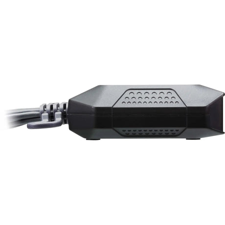 ATEN ATEN 2-Port USB 4K DCI HDMI Cable KVM Switch with Remote Port Selector - 2 Computer(s) - 4096 x 2160 - 5 x USB - 3 x HDMI - CS22H
