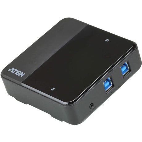 ATEN ATEN 2 x 4 USB 3.2 Gen1 Peripheral Sharing Switch - USB Type B - External - 4 USB Port(s) - Mac, Linux, PC - US3324
