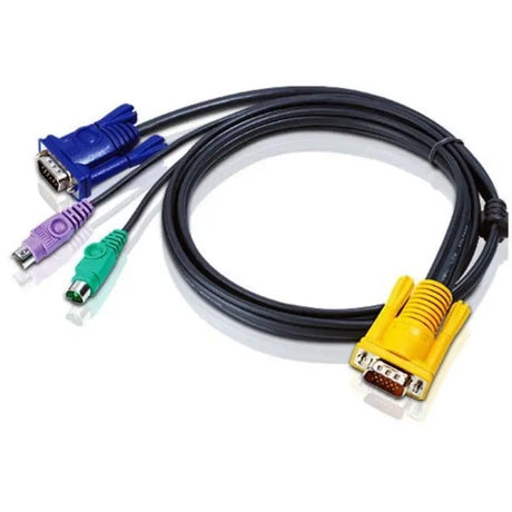 ATEN ATEN 30' PS/2 KVM Cable with 3 in 1 SPHD - 30ft - 2L5210P