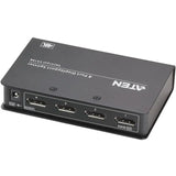 ATEN ATEN 4-Port 4K DisplayPort Splitter-TAA Compliant - 4096 x 2160 - DisplayPort - Metal - VS194