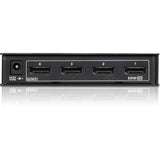 ATEN ATEN 4-Port 4K DisplayPort Splitter-TAA Compliant - 4096 x 2160 - DisplayPort - Metal - VS194