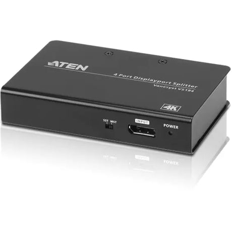 ATEN ATEN 4-Port 4K DisplayPort Splitter-TAA Compliant - 4096 x 2160 - DisplayPort - Metal - VS194