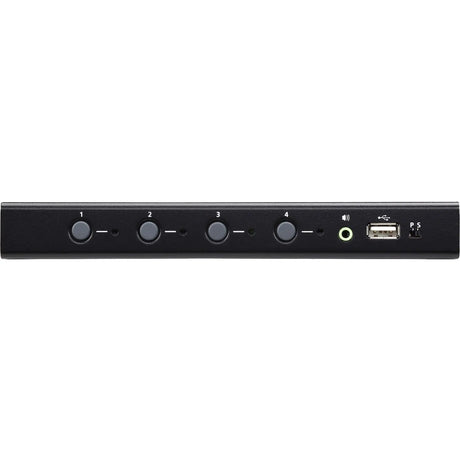 ATEN ATEN 4-port USB Boundless KM Switch - 4 Computer(s) - 1 Local User(s) - 1 x Network (RJ-45) - 8 x USB - Rack-mountable - CS724KM