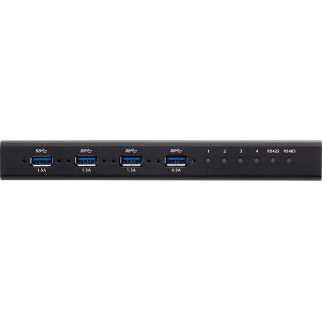 ATEN ATEN 4 x 4 USB 3.1 Gen 1 Industrial Hub Switch - USB 3.2 Gen 1 - 4 USB Port(s) - 4 Thunderbolt Port(s) - 4 USB 3.1 Port(s) - Mac, PC, Linux - US3344I