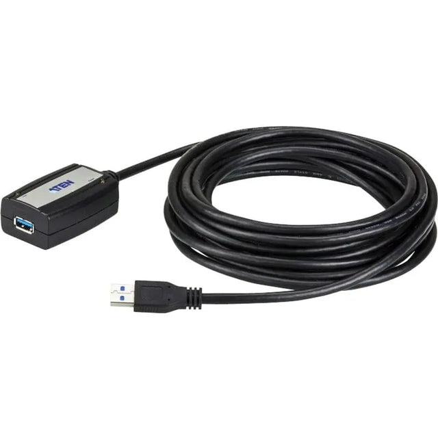 ATEN ATEN 5m USB 3.1 Gen1 Extender Cable - 16.40 ft USB Data Transfer Cable - First End: 1 x USB 3.1 Type A - Male - Second End: 1 x USB 3.1 Type A - Female - 5 Gbit/s - Extension Cable - 1 - UE350A