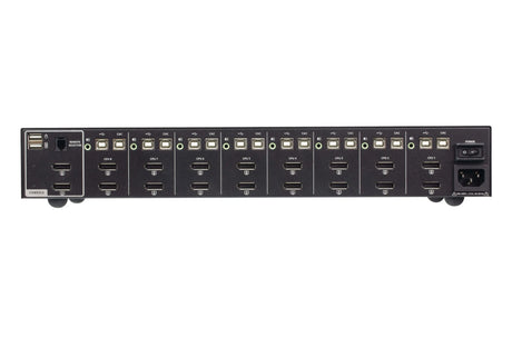 ATEN ATEN 8-Port USB DisplayPort Dual Display Secure KVM Switch with CAC (PSD PP v4.0 Compliant)