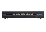 ATEN ATEN 8-Port USB DisplayPort Dual Display Secure KVM Switch with CAC (PSD PP v4.0 Compliant)