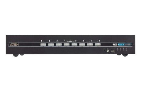 ATEN ATEN 8-Port USB DisplayPort Secure KVM Switch with CAC (PSD PP v4.0 Compliant)