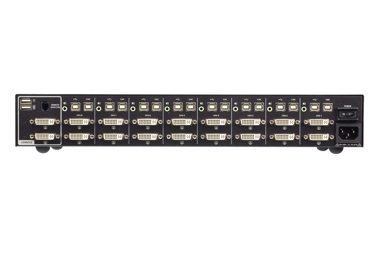 ATEN ATEN CS1148D4C KVM switch Rack mounting Black
