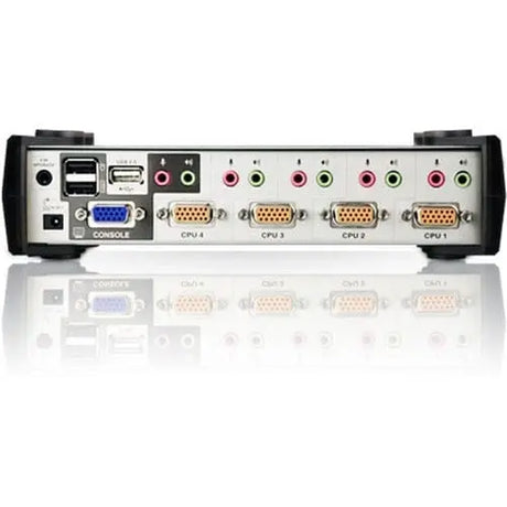 ATEN Aten CS1734B 4-Port USB KVMP Switch - 4 x 1 - 4 x HD-15 Keyboard/Mouse/Video - CS1734B