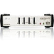 ATEN Aten CS1734B 4-Port USB KVMP Switch - 4 x 1 - 4 x HD-15 Keyboard/Mouse/Video - CS1734B