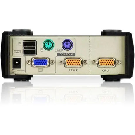 ATEN ATEN CubiQ KVM Switch - 2 Computer(s) - QXGA - 2048 x 1536 - 2 x PS/2 Port - 2 x USB1 x VGA - CS82U
