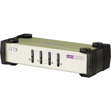 ATEN ATEN CubiQ KVM Switch - 4 Computer(s) - QXGA - 2048 x 1536 - 2 x PS/2 Port - 2 x USB1 x VGA - CS84U