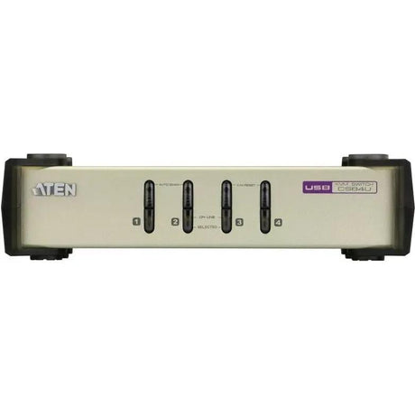 ATEN ATEN CubiQ KVM Switch - 4 Computer(s) - QXGA - 2048 x 1536 - 2 x PS/2 Port - 2 x USB1 x VGA - CS84U