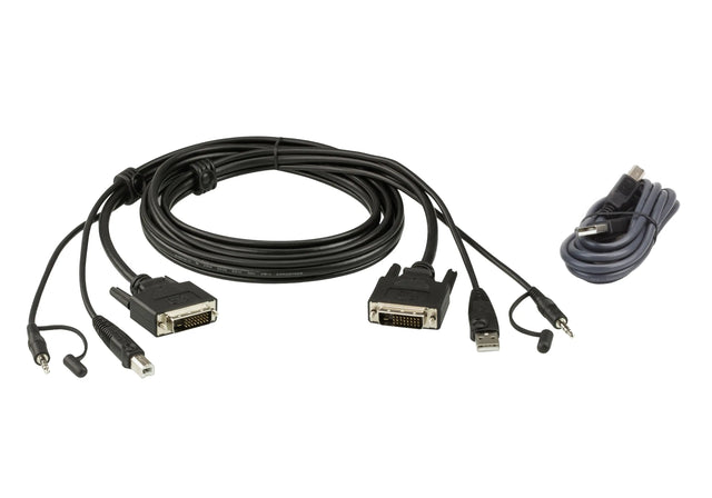 ATEN ATEN DVI-D Dual Link Secure KVM 1,8M USB DVI-D Dual Link - 2L7D02UDX2