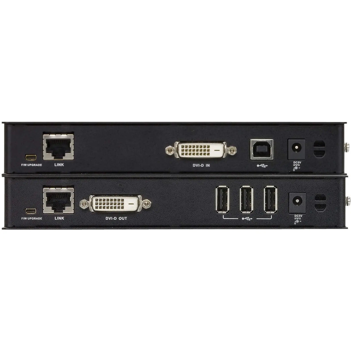 ATEN ATEN DVI HDBaseT KVM Extender with ExtremeUSB-TAA Compliant - 1 Computer(s) - 1 Remote User(s) - 328.08 ft Range - WUXGA - 1920 x 1200 Maximum Video Resolution - 2 x Network (RJ-45) - 6 x USB - 2 x DV...  - CE610A