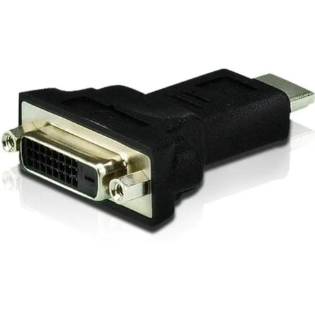 ATEN ATEN HDMI to DVI Converter - 1 x HDMI Digital Audio/Video Male - 1 x 25-pin DVI-D Digital Video Female - Black - 2A-128G