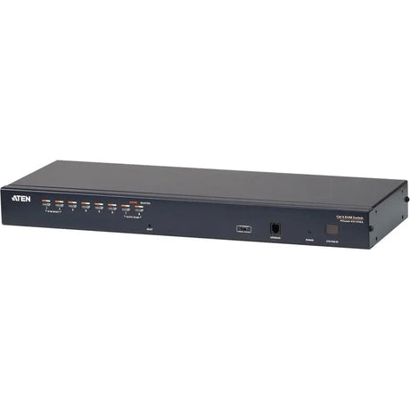 ATEN ATEN KH1508A KVM Extender - 8 Computer(s) - UXGA - 1600 x 1200 Maximum Video Resolution - 8 x Network (RJ-45) - 2 x PS/2 Port - 1 x VGA - 110 V AC, 220 V AC Input Voltage - Rack-mountable - 1U - KH1508A
